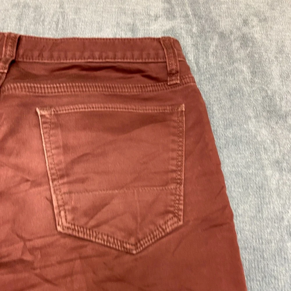 Banana Republic Travel Jeans Men 31x30 Burnt Denim Slim Fit Straight Leg Outdoor
